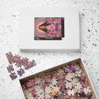 Master Portia Mystic Rose Violet Flame Puzzle — 110–520 Piece Spiritual Jigsaw