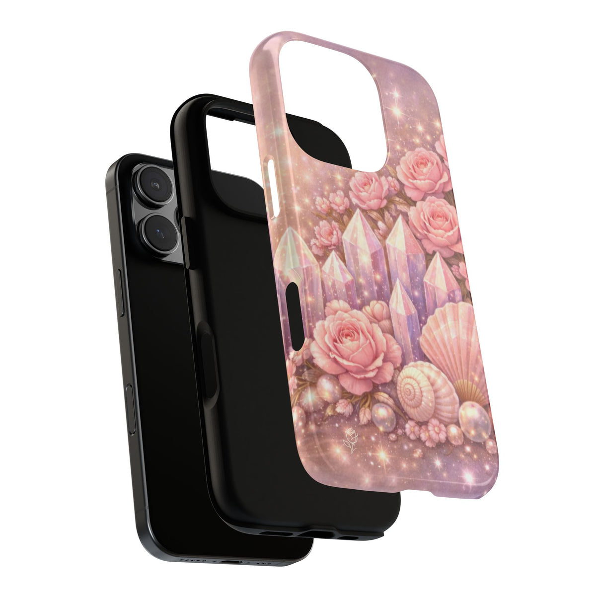 iPhone Case - Lemurian Rose Crystal Garden iPhoneTough Case