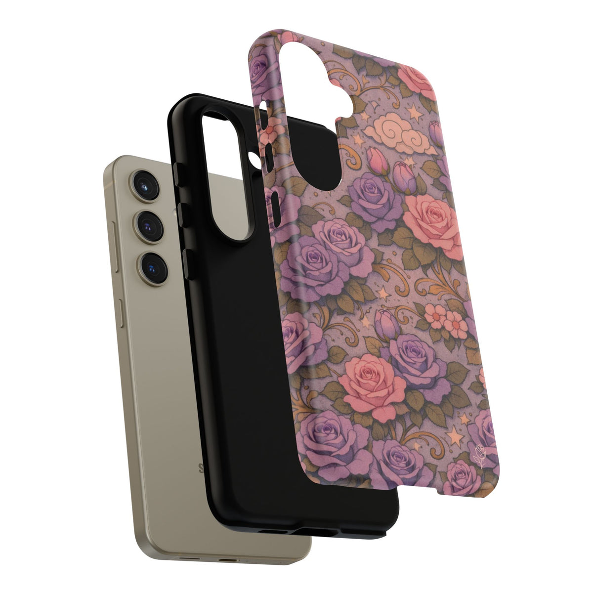 Samsung Galaxy Tough Phone Case — Master Portia's Rose Garden — The Sisterhood of the Rose Protective Samsung Cover