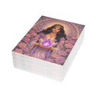 Master Portia Greeting Card — Violet Flame Greeting Card (Blank Inside)