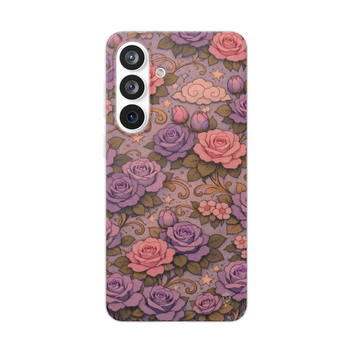 Samsung Galaxy Phone Case — Master Portia's Rose Garden — The Sisterhood of the Rose Vintage Flexi Phone Case