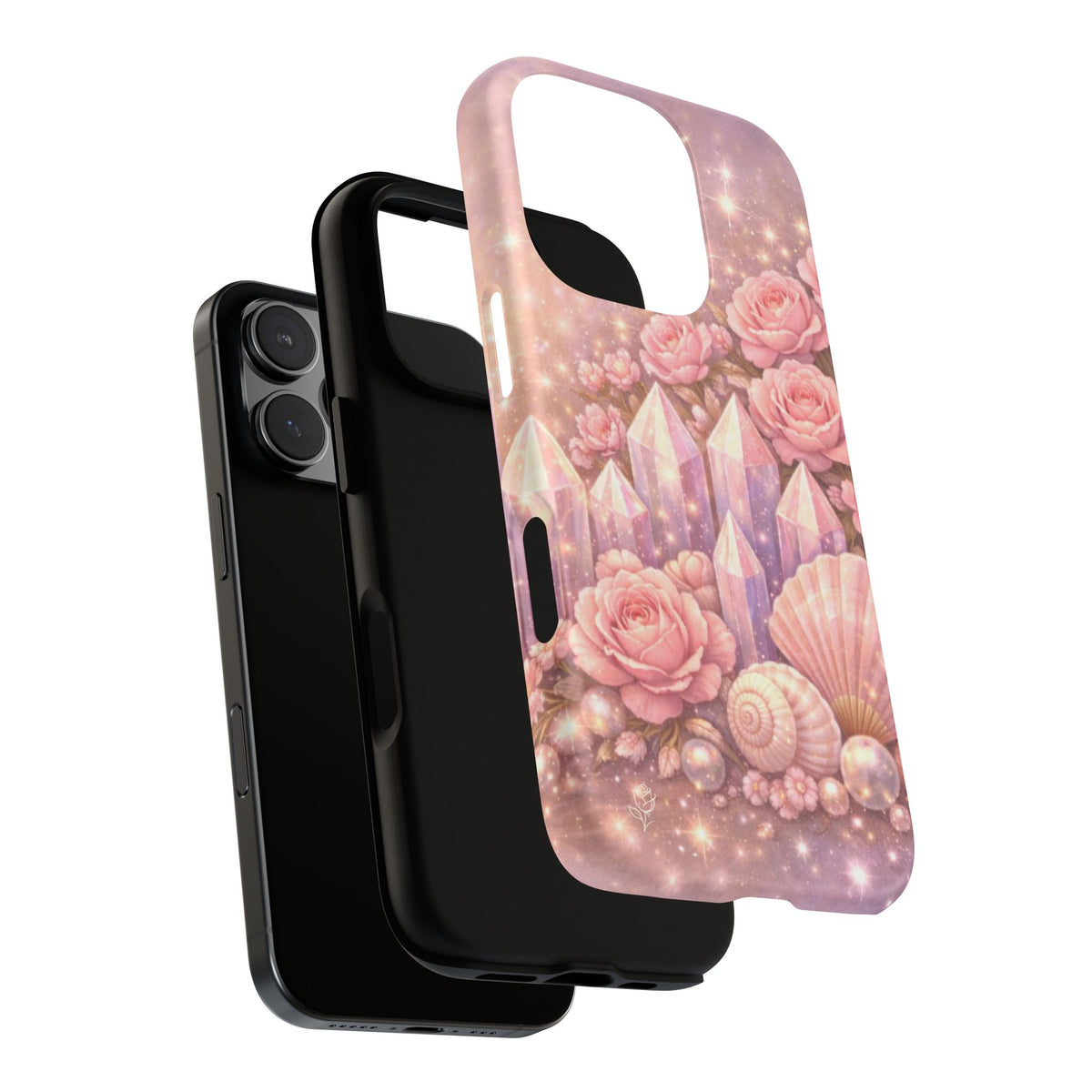 iPhone Case - Lemurian Rose Crystal Garden iPhoneTough Case