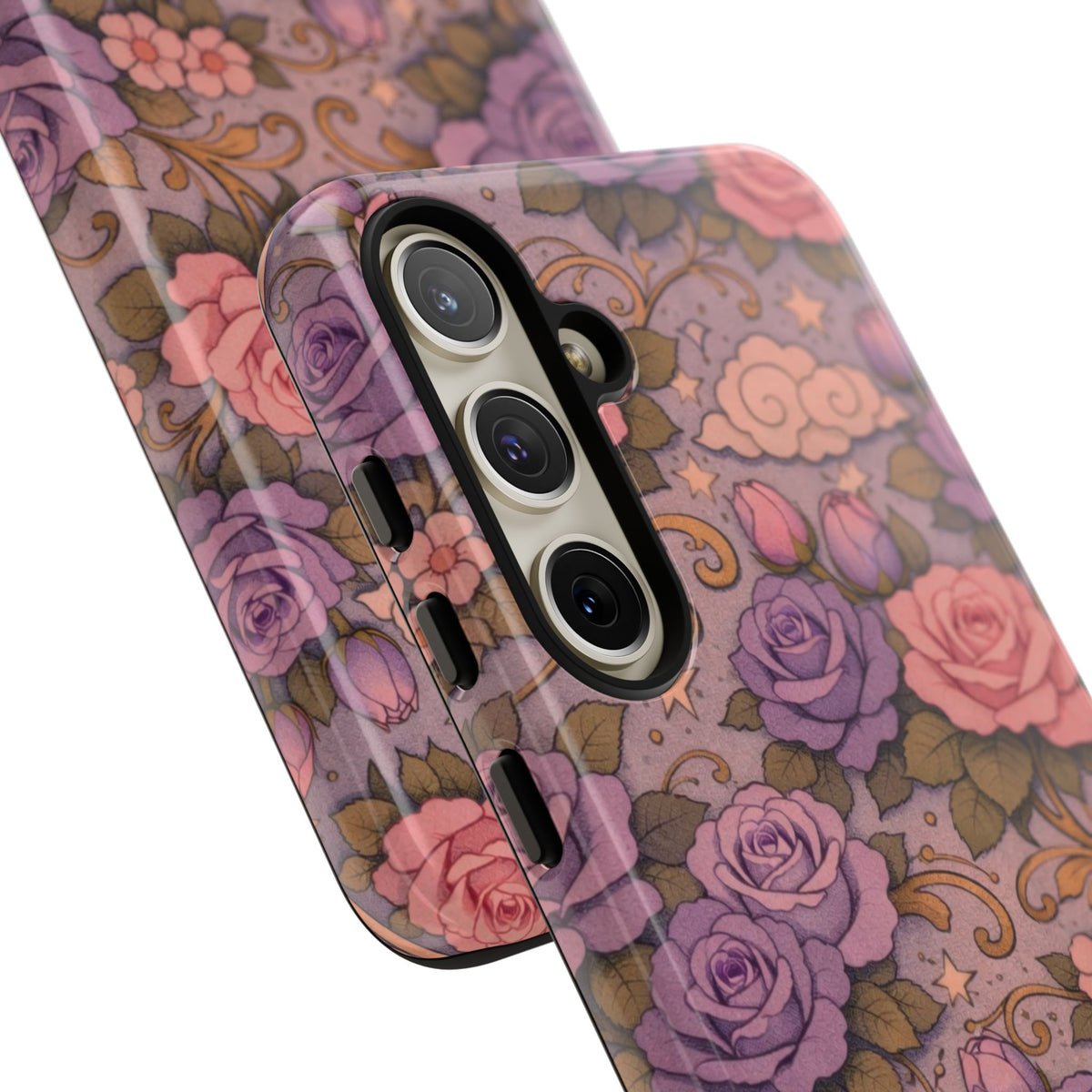 Samsung Galaxy Tough Phone Case — Master Portia's Rose Garden — The Sisterhood of the Rose Protective Samsung Cover