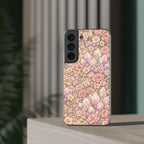 Samsung Galaxy Phone Case — Angelic Crystal Garden Clear Flexi Case