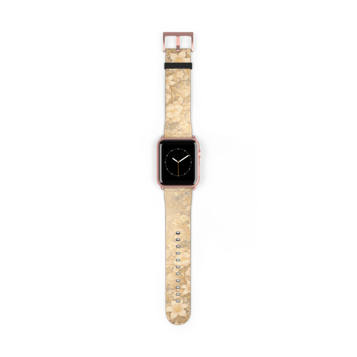 Angel Sitael iWatch Band — Neutral Vintage Bloom Strap for Apple Watch
