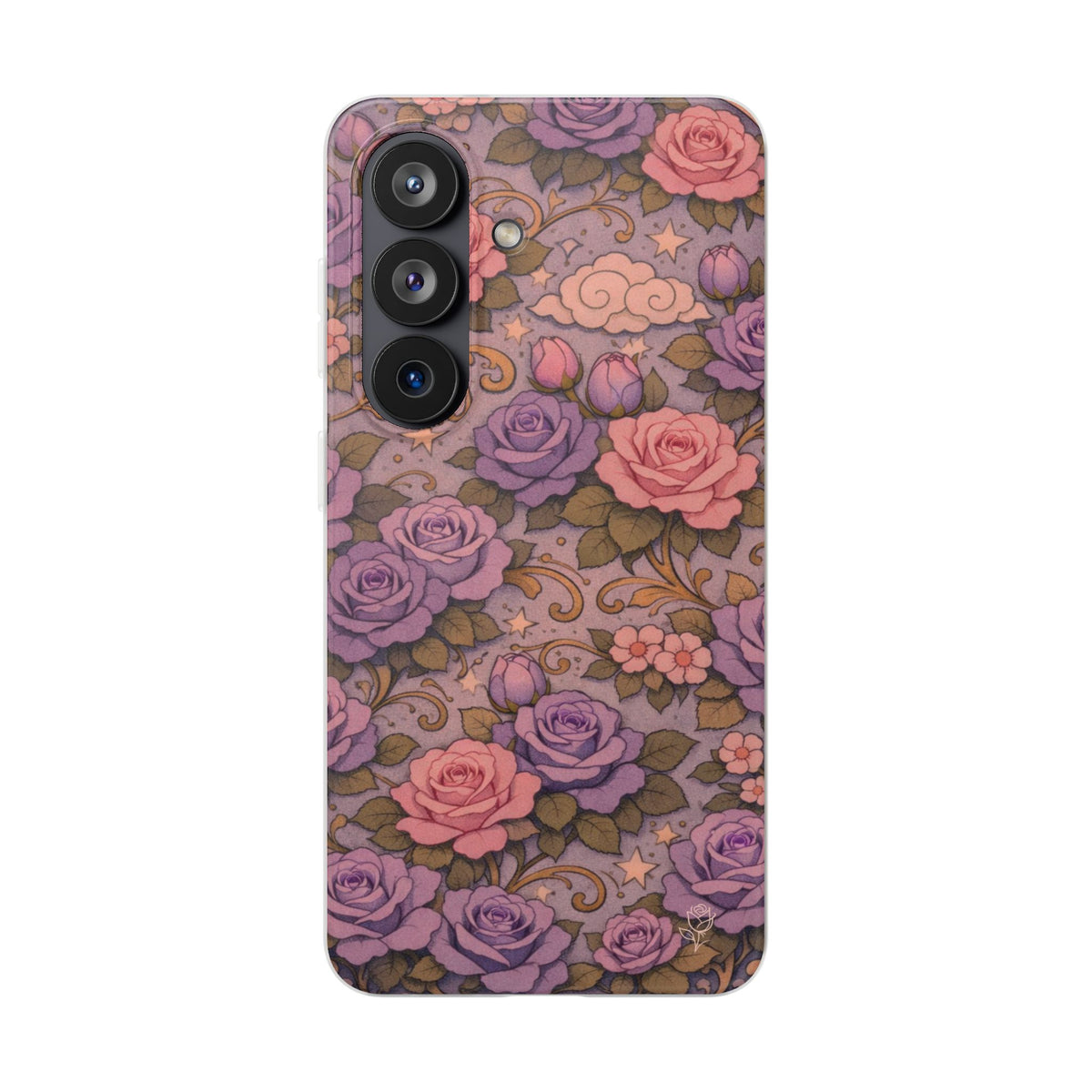 Samsung Galaxy Phone Case — Master Portia's Rose Garden — The Sisterhood of the Rose Vintage Flexi Phone Case