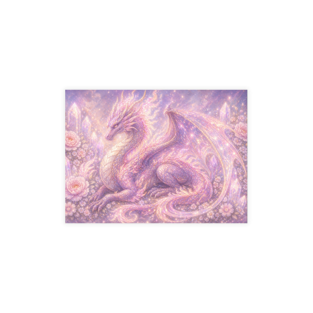 Lilac Fire Dragon Postcard Bundles (envelopes included)