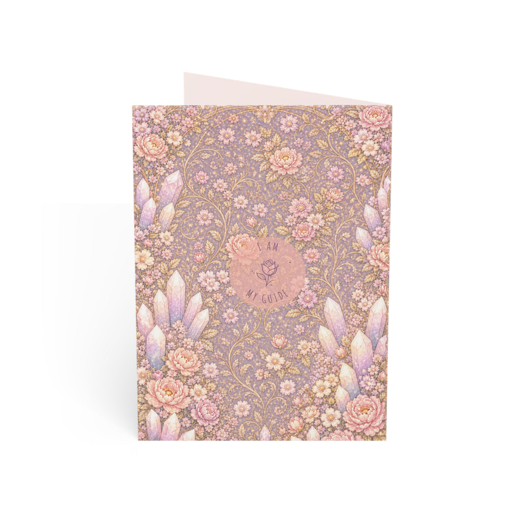 Archangel Glory (Archeia Shekinah) Greeting Card — Feminine Presence of Metatron Sympathy & Encouragement Note (1/10/30/50 pcs)