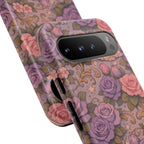 Google Pixel Tough Phone Case — The Sisterhood of the Rose — Master Portia's Rose Garden Vintage Drop-Proof Phone Cover