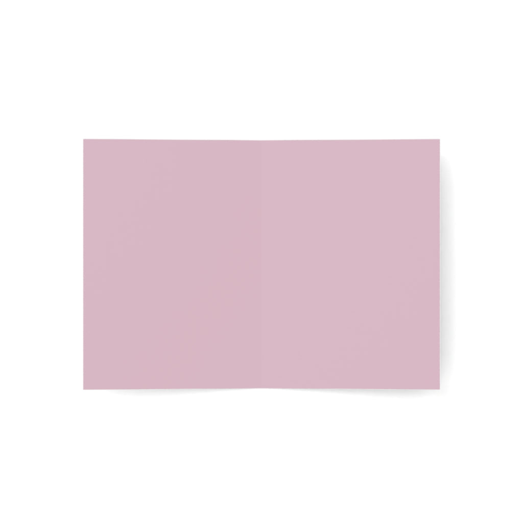 Master Portia Greeting Card — Violet Flame Greeting Card (Blank Inside)