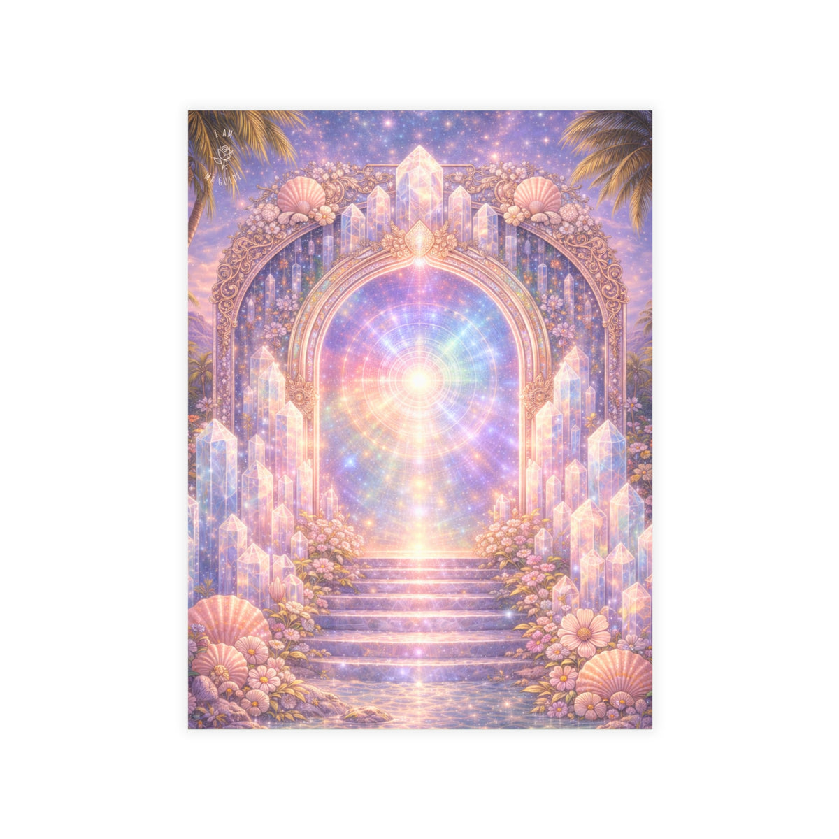 Lemurian Crystal Portal Postcard Bundles (envelopes included)
