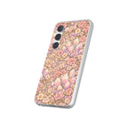 Samsung Galaxy Phone Case — Angelic Crystal Garden Clear Flexi Case