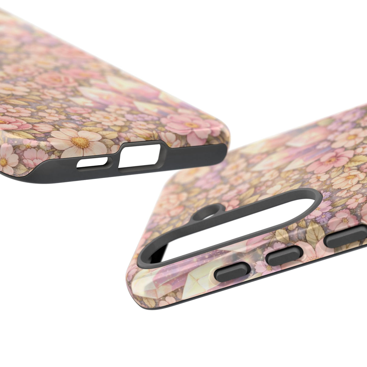 Samsung Galaxy Phone Case - Angelic Crystal Garden Tough Phone Case