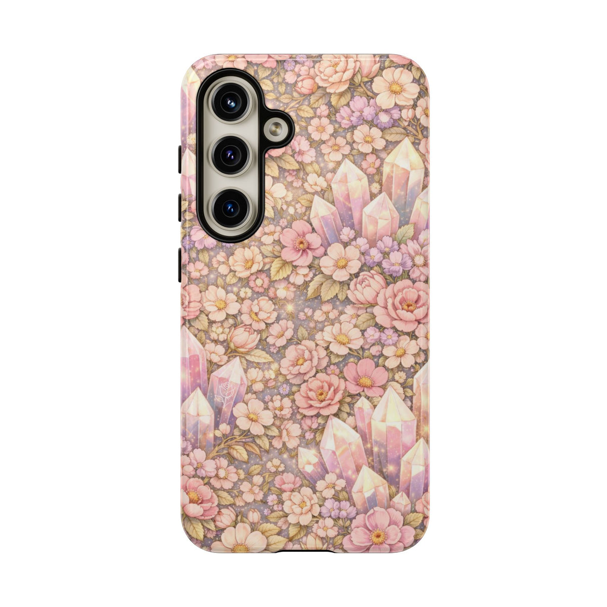 Samsung Galaxy Phone Case - Angelic Crystal Garden Tough Phone Case