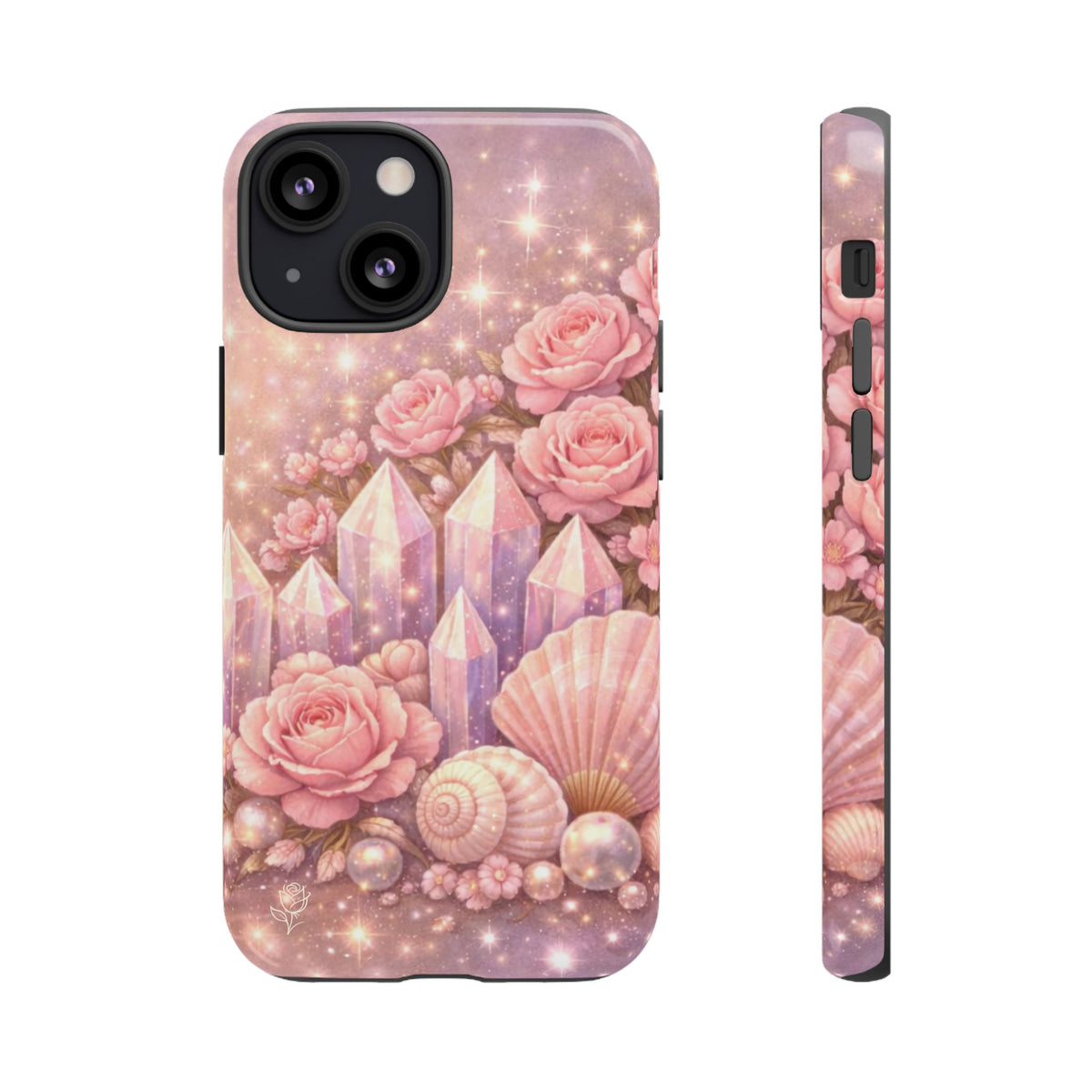 iPhone Case - Lemurian Rose Crystal Garden iPhoneTough Case