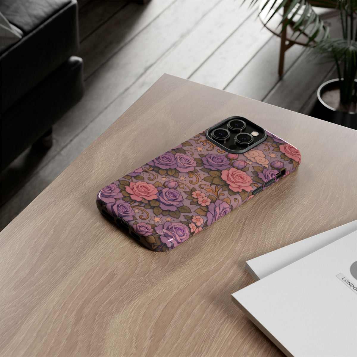 Tough iPhone Case — The Sisterhood of the Rose — Master Portia's Rose Garden Protective Cover