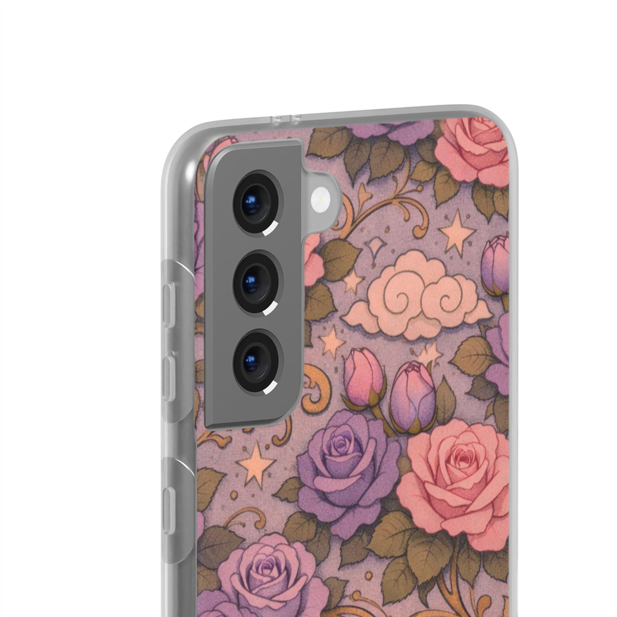 Samsung Galaxy Phone Case — Master Portia's Rose Garden — The Sisterhood of the Rose Vintage Flexi Phone Case