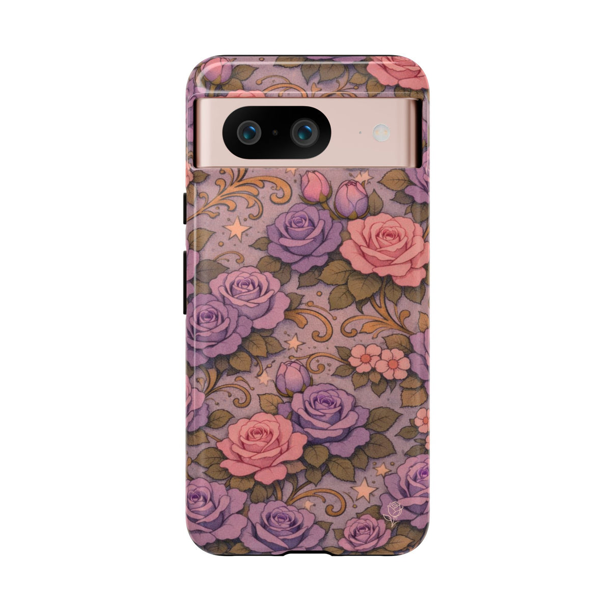 Google Pixel Tough Phone Case — The Sisterhood of the Rose — Master Portia's Rose Garden Vintage Drop-Proof Phone Cover