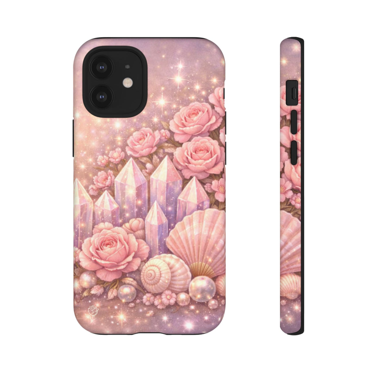 iPhone Case - Lemurian Rose Crystal Garden iPhoneTough Case