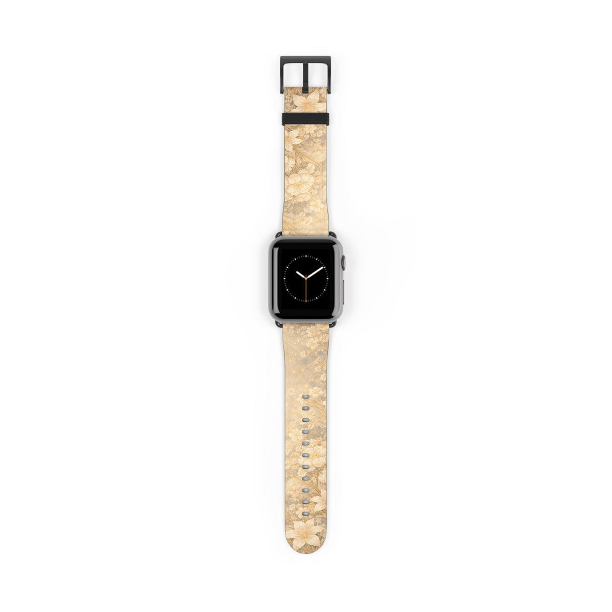 Angel Sitael iWatch Band — Neutral Vintage Bloom Strap for Apple Watch