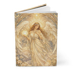 Birthday Angel Sitael Hardcover Journal (Lined Pages) — Spiritual Prayer & Gratitude Notebook