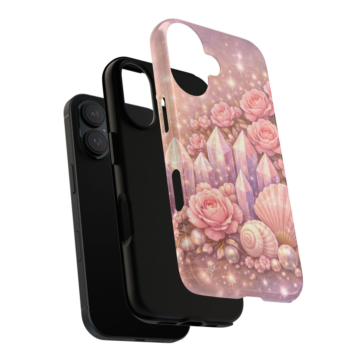 iPhone Case - Lemurian Rose Crystal Garden iPhoneTough Case