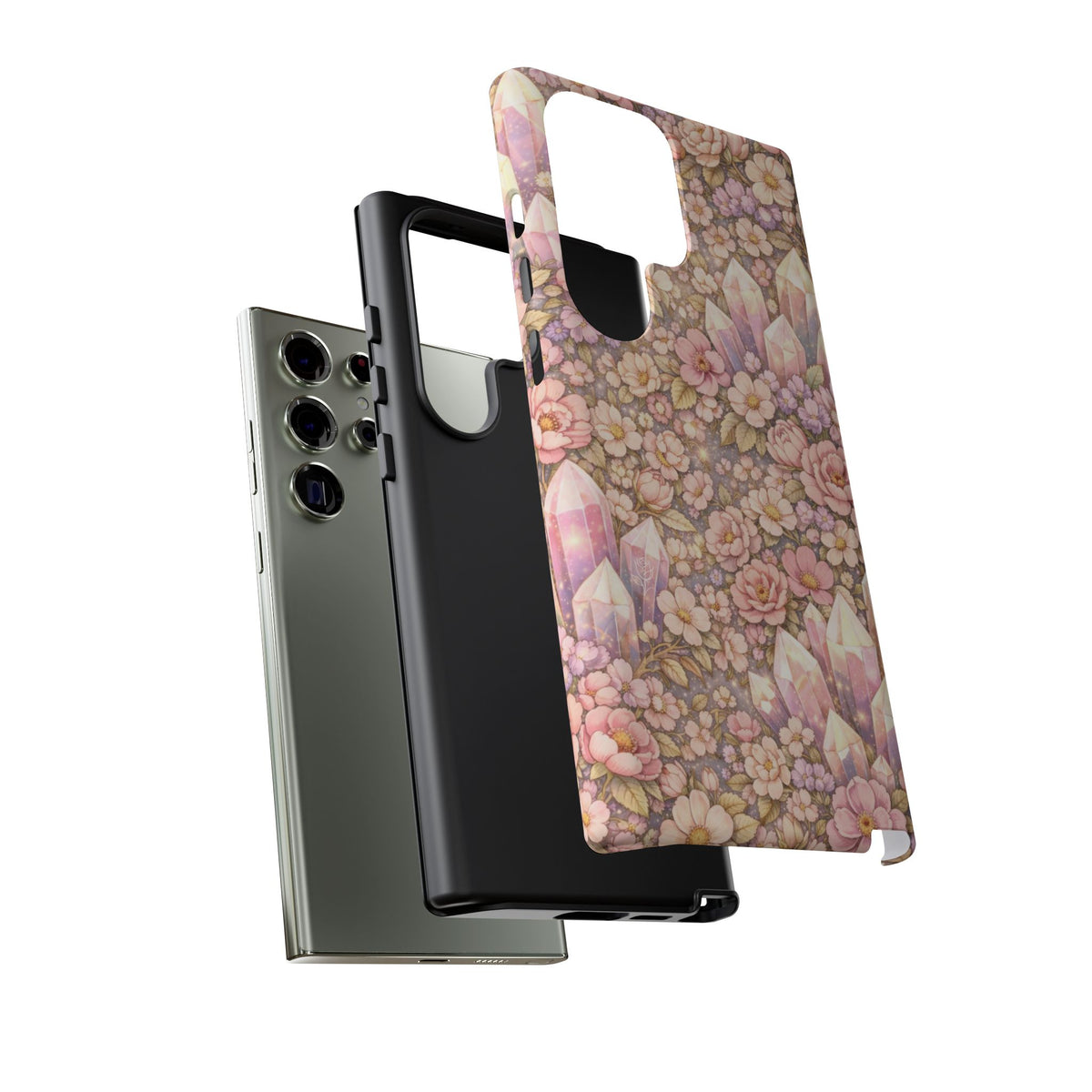 Samsung Galaxy Phone Case - Angelic Crystal Garden Tough Phone Case
