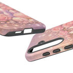 Samsung Galaxy Phone Case — Lemurian Rose Crystal Garden Tough Case