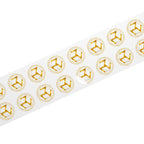 Gold Antahkarana - Round Logo Sticker Roll