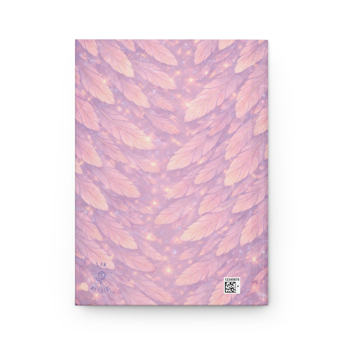 Birthday Angel Vehuiah Hardcover Journal (Lined Pages) — Lavender Guardian Notebook for Spiritual Reflection & Gift