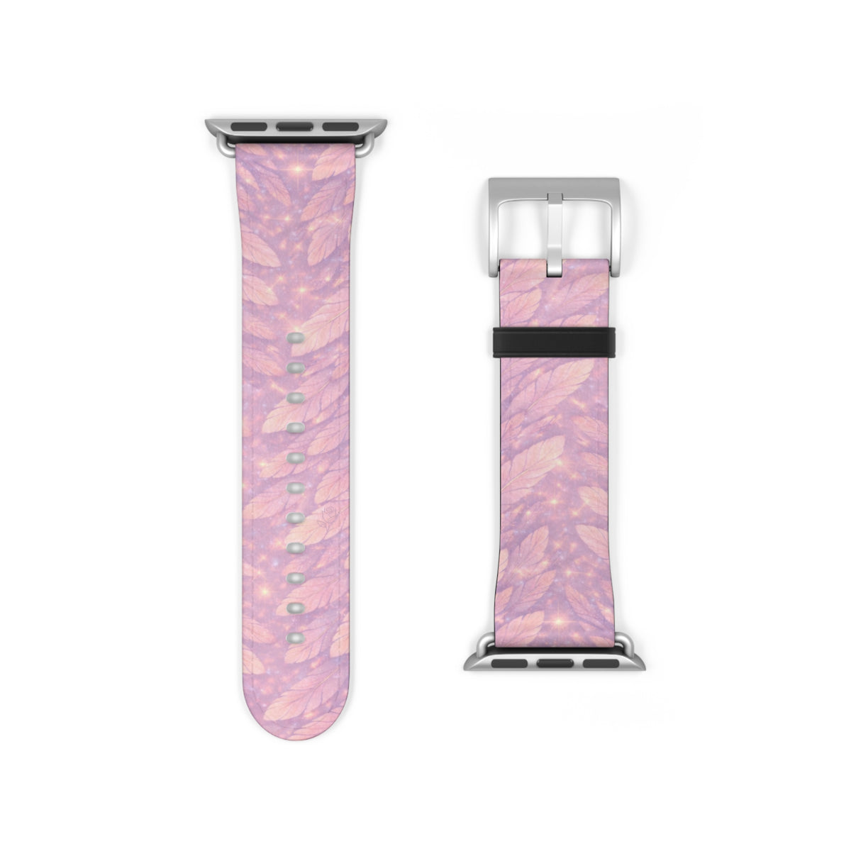 Angel Vehuiah iWatch Band — Pastel Feathers Pattern Apple Watch Strap