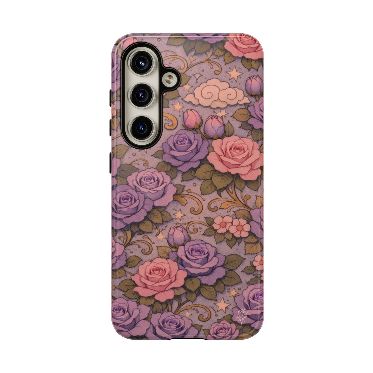 Samsung Galaxy Tough Phone Case — Master Portia's Rose Garden — The Sisterhood of the Rose Protective Samsung Cover
