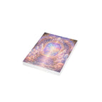 Lemurian Crystal Portal Greeting Card — Ethereal Crystal Stairway Blank Note (1/10/30/50 pcs)