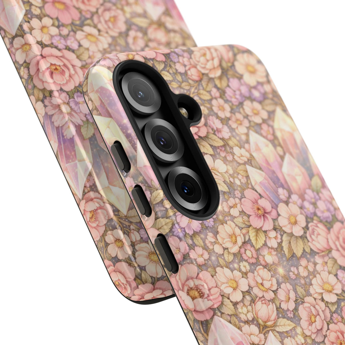 Samsung Galaxy Phone Case - Angelic Crystal Garden Tough Phone Case