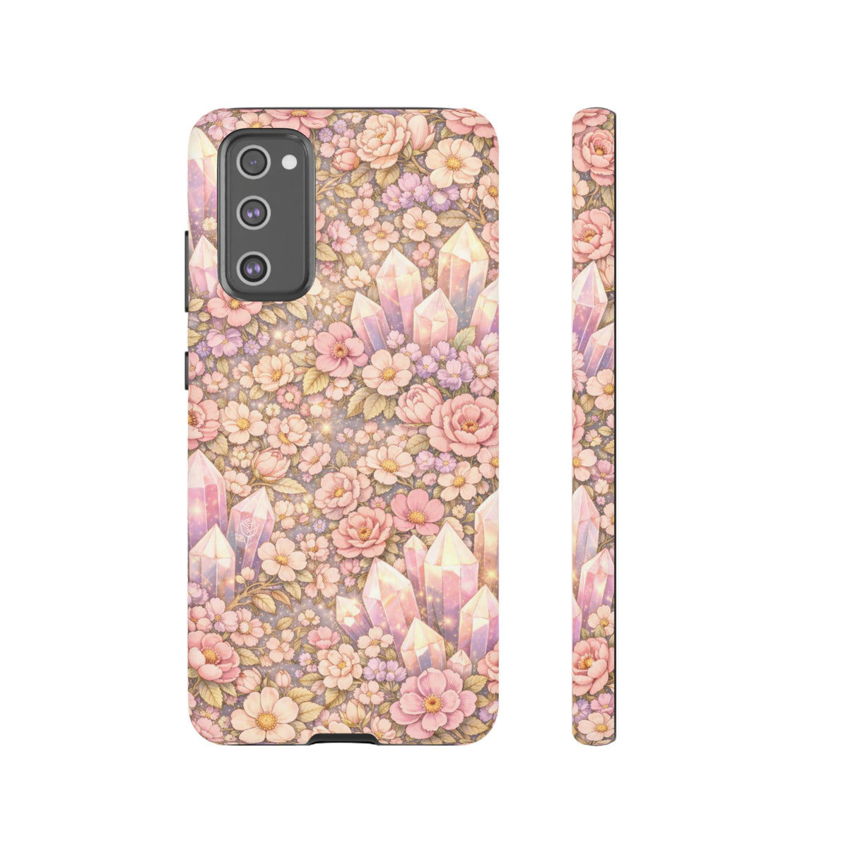 Samsung Galaxy Phone Case - Angelic Crystal Garden Tough Phone Case