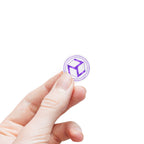 Lilac Antahkarana - Round Logo Sticker Roll