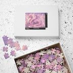 Lilac Fire Dragon Jigsaw Puzzle — Celestial Dragon 110/252/520-Piece