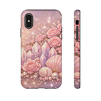 iPhone Case - Lemurian Rose Crystal Garden iPhoneTough Case