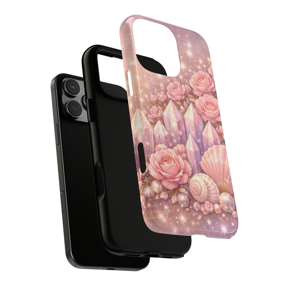 iPhone Case - Lemurian Rose Crystal Garden iPhoneTough Case