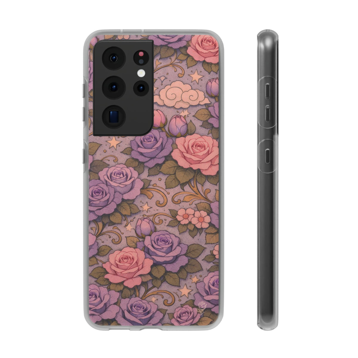 Samsung Galaxy Phone Case — Master Portia's Rose Garden — The Sisterhood of the Rose Vintage Flexi Phone Case