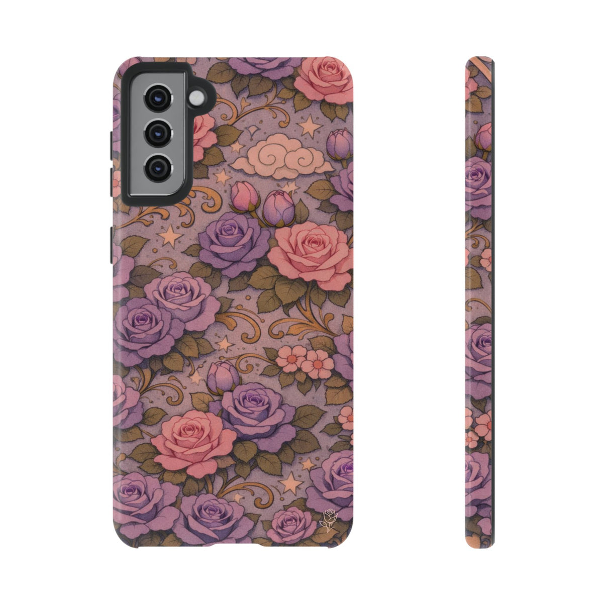 Samsung Galaxy Tough Phone Case — Master Portia's Rose Garden — The Sisterhood of the Rose Protective Samsung Cover