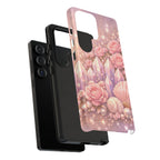 Samsung Galaxy Phone Case — Lemurian Rose Crystal Garden Tough Case