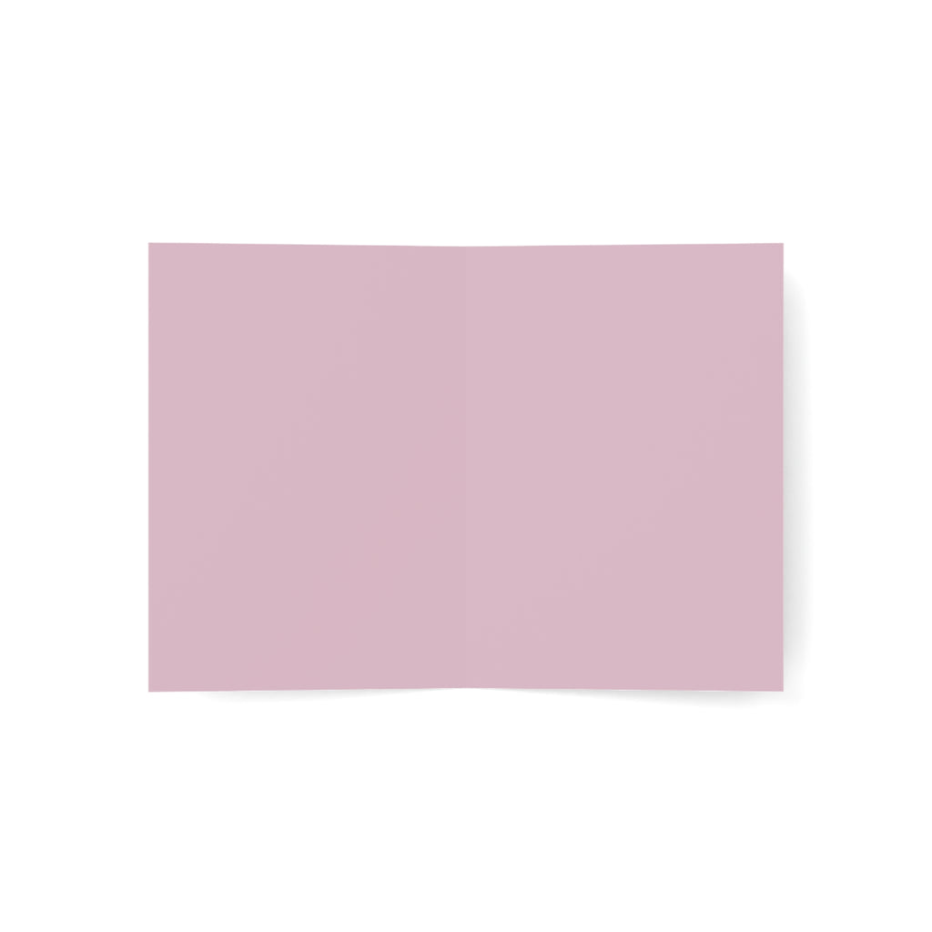 Master Portia Greeting Card — Violet Flame Greeting Card (Blank Inside)