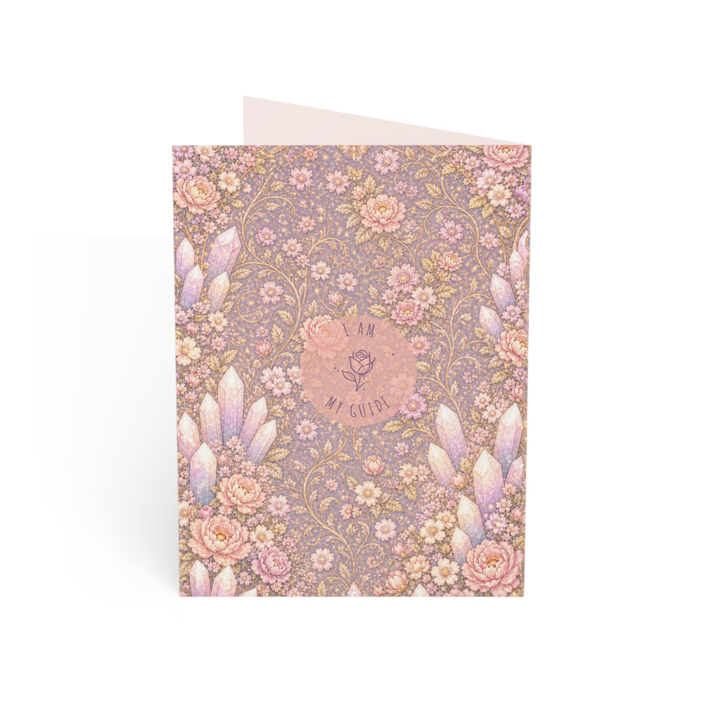 Archangel Glory (Archeia Shekinah) Greeting Card — Feminine Presence of Metatron Sympathy & Encouragement Note (1/10/30/50 pcs)