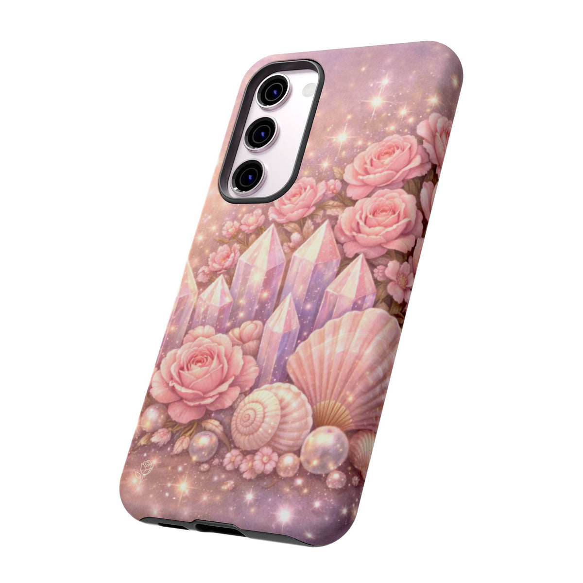 Samsung Galaxy Phone Case — Lemurian Rose Crystal Garden Tough Case