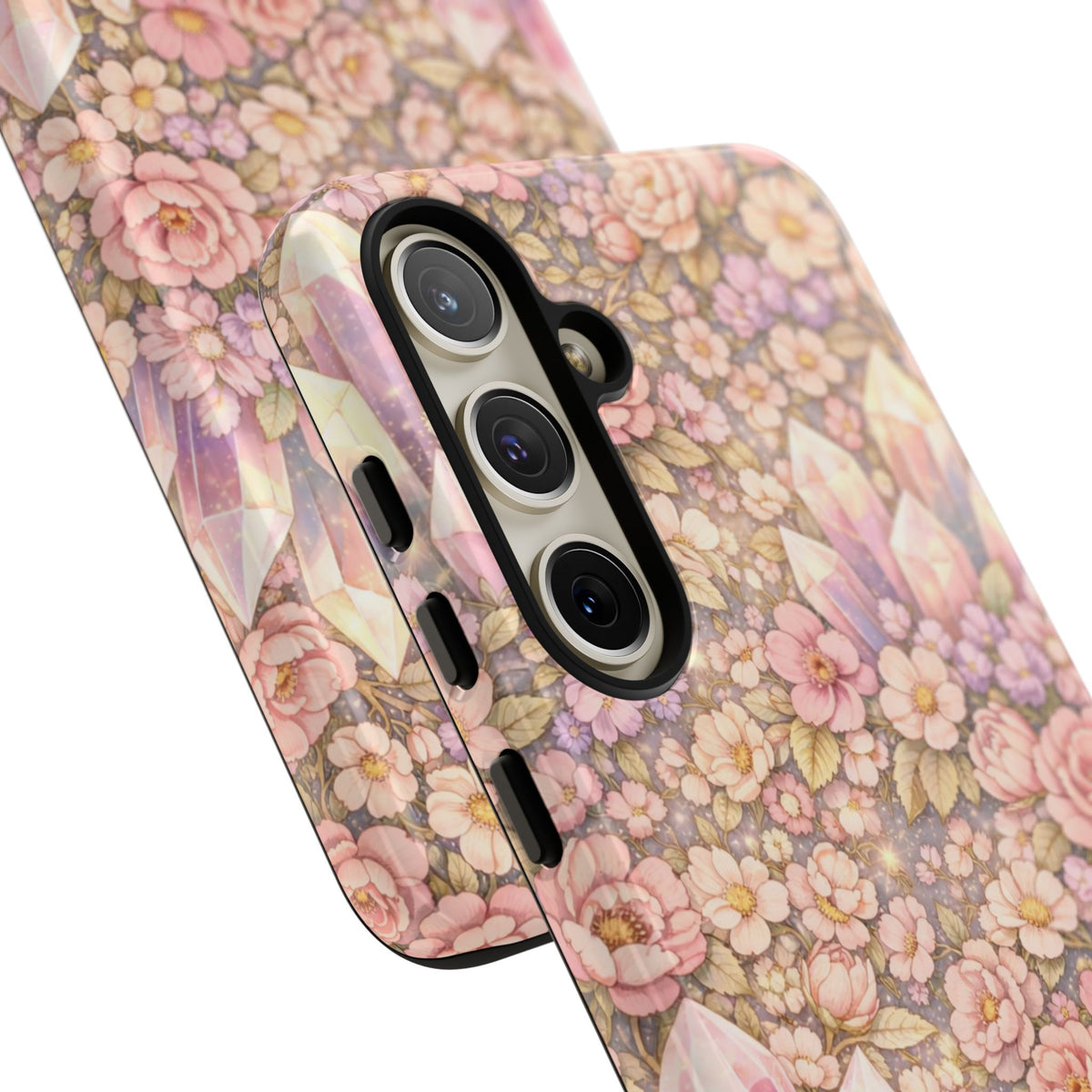 Samsung Galaxy Phone Case - Angelic Crystal Garden Tough Phone Case