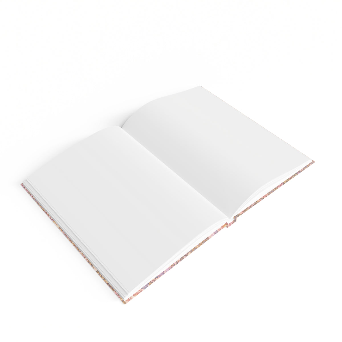 Archangel Glory (Archeia Shekinah) Journal — Blank (Unlined) Pages — Floral Crystal Blank Notebook