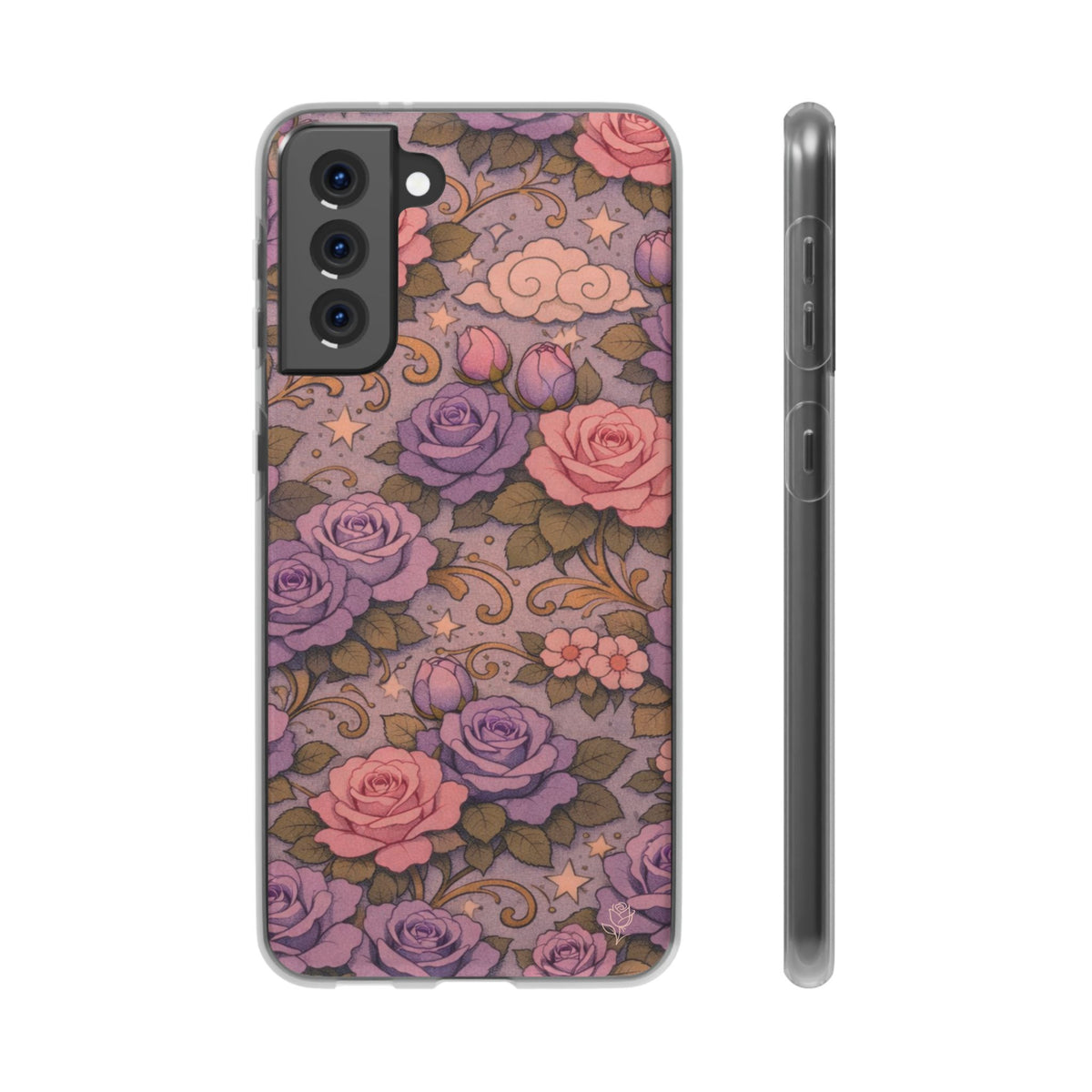 Samsung Galaxy Phone Case — Master Portia's Rose Garden — The Sisterhood of the Rose Vintage Flexi Phone Case