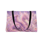 Lilac Fire Dragon Weekender Tote Bag — Print Travel Tote