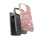 iPhone Case - Lemurian Rose Crystal Garden iPhoneTough Case